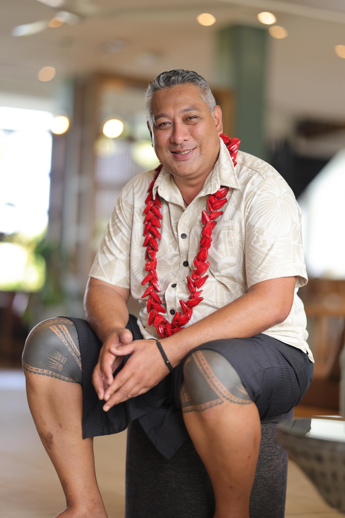 Chief Tai, your guide on the Upolu Highlights Tour